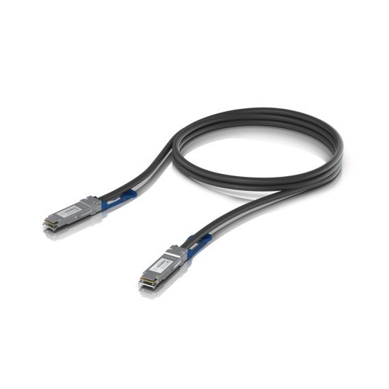 Ubiquiti UACC-DAC-QSFP28-1M câble InfiniBand et à fibres optiques Noir