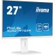 iiyama ProLite XUB2797QSN-W1 écran PC 68,6 cm (27") 2560 x 1440 pixels Wide Quad HD LED Blanc