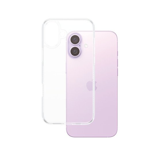 PanzerGlass PG HardCase TP iPhone 16 6.7Inch coque de protection pour téléphones portables Housse Transparent