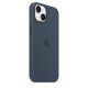 Apple Coque en silicone avec MagSafe pour iPhone 14 - Bleu orage