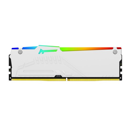 Kingston Technology FURY Beast 32GB 6000MT/s DDR5 CL30 DIMM (Kits de 2) White RGB EXPO