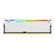 Kingston Technology FURY Beast 32GB 6000MT/s DDR5 CL30 DIMM (Kits de 2) White RGB EXPO