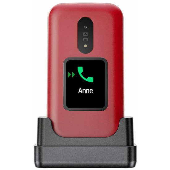 Doro 2880 124,1 g Rouge, Blanc Téléphone numérique