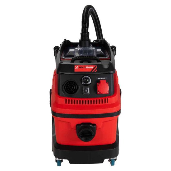 Holzmann NTS30L Aspirateur 30 L Aspiration humide et sèche Sec&humide 1600 W Sac à poussière