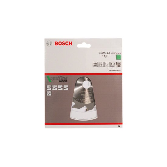 Bosch Lames de scies circulaires Optiline Wood