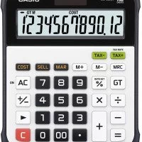 Sotel  Casio WD-320MT calculatrice Bureau Calculatrice financière Noir,  Blanc