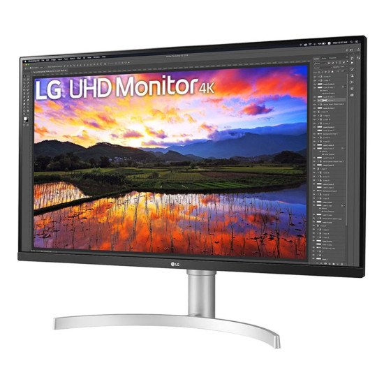 LG 32UN650K-W écran PC 81,3 cm (32") 3840 x 2160 pixels 4K Ultra HD LED Blanc