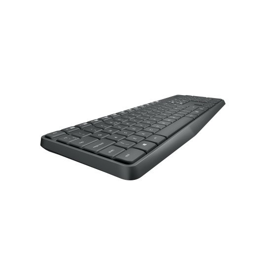 Logitech MK235 clavier RF sans fil QWERTZ DE Gris