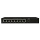 ALLNET ALL-SG8208PD commutateur réseau Non-géré Gigabit Ethernet (10/100/1000) Connexion Ethernet POE Noir