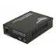 ALLNET ALL-MC107-ST-MM convertisseur de support réseau 100 Mbit/s Multimode Noir