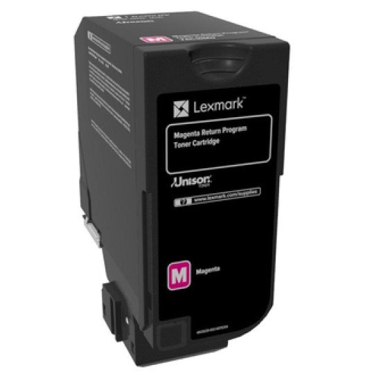 Lexmark 74C20M0 Cartouche de toner 1 pièce(s) Original Magenta