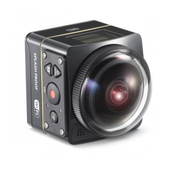 Kodak PIXPRO SP360 4K Extreme Pack caméra pour sports d'action 12,76 MP Full HD CMOS 25,4 / 2,33 mm (1 / 2.33") Wifi 102 g