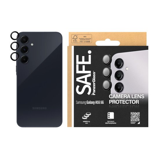 PanzerGlass SAFE. by PG Camera Protector Samsung New A54 5G Black Protection d'écran transparent 1 pièce(s)