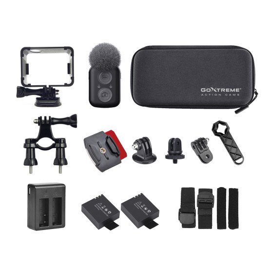 GoXtreme Black Manta caméra pour sports d'action 24 MP 5K Ultra HD Wifi 122 g