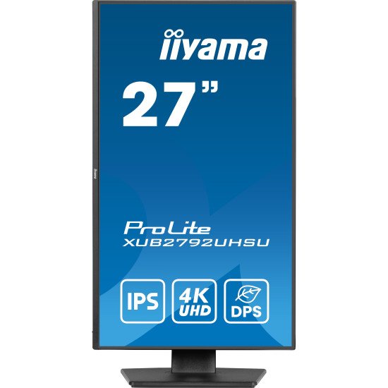 iiyama ProLite XUB2792UHSU-B6 écran PC 68,6 cm (27") 3840 x 2160 pixels 4K Ultra HD LED Noir