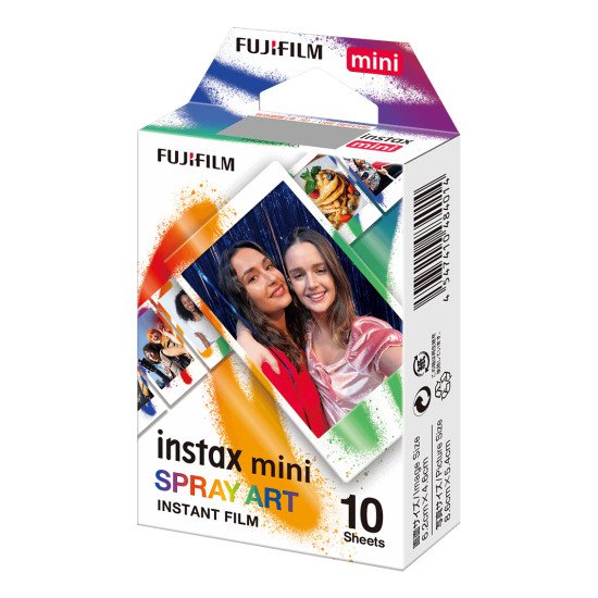 Fujifilm Instax MINI Spray Art Film Multicolore