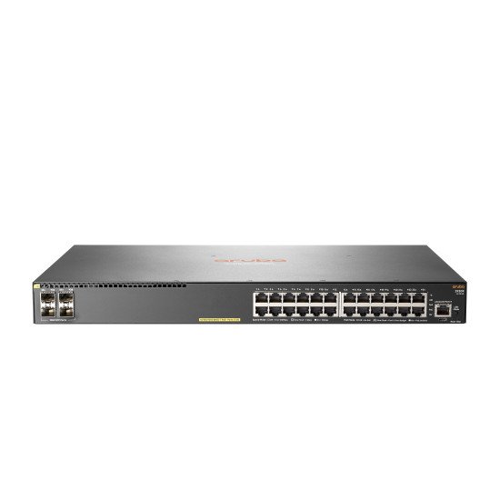 HPE Aruba 2930F 24G PoE+ 4SFP Switch Gigabit Ethernet 