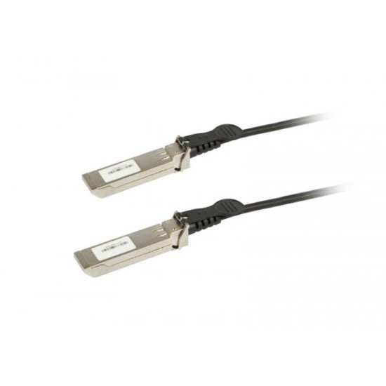 ALLNET SFP+/SFP+, 10Gbit, 5m câble InfiniBand et à fibres optiques Noir, Argent