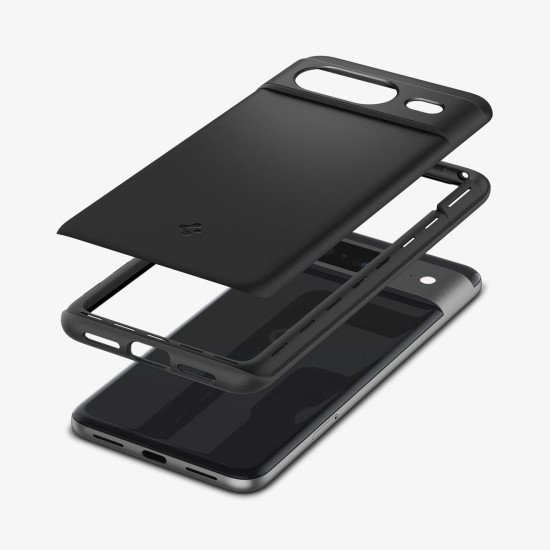 Spigen Thin Fit coque de protection pour téléphones portables 15,7 cm (6.16") Housse Noir