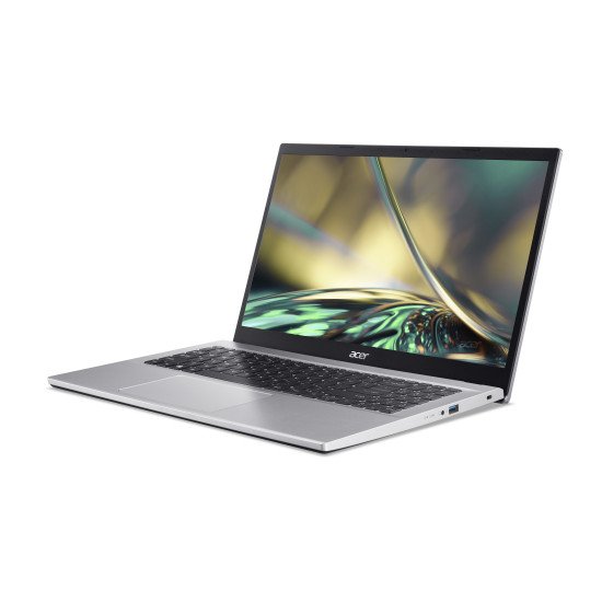 Acer Aspire 3 A315-59-37N8 Intel® Core™ i3 i3-1215U Ordinateur portable 39,6 cm (15.6") Full HD 8 Go DDR4-SDRAM 512 Go SSD Wi-Fi 5 (802.11ac) Windows 11 Home Argent