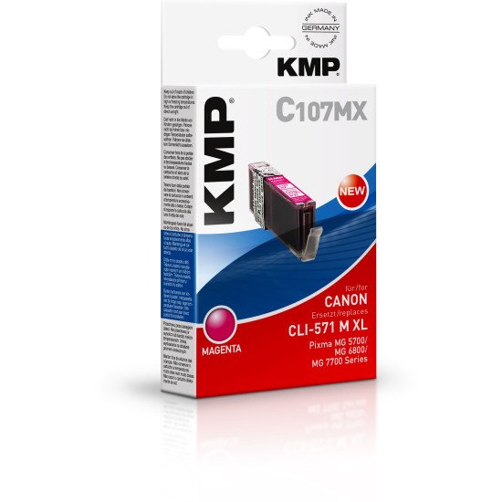 KMP C107MX cartouche d'encre Magenta