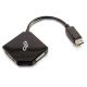 C2G 80928 câble vidéo et adaptateur 0,7 m DisplayPort HDMI, VGA, DVI Noir