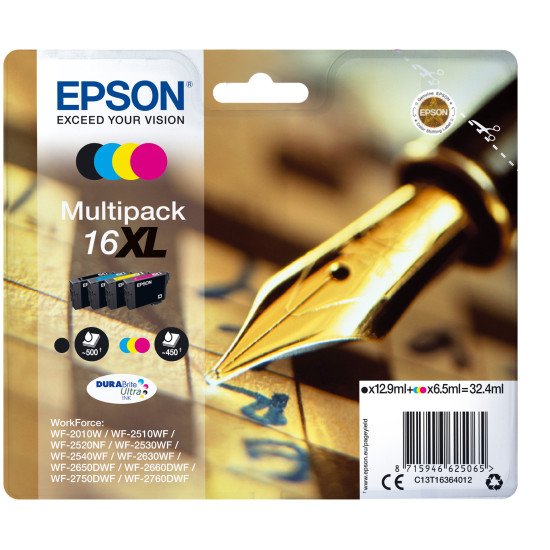 Epson Cartouche "Stylo à plume" - Encre Durabrite MP (XL)