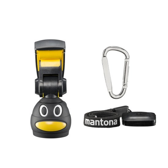 Mantona 21236 support Support actif Mobile/smartphone Noir, Jaune