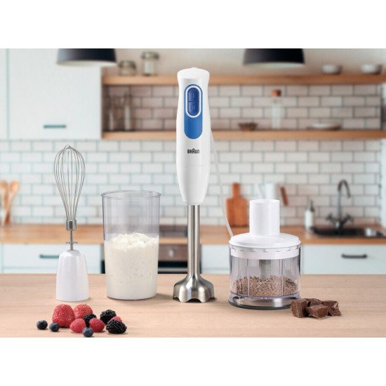 Braun MultiQuick 2 MQ20236MWH 0,5 L Mélangeur par immersion 600 W Bleu, Blanc