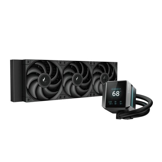 DeepCool MYSTIQUE 360 Processeur Refroidisseur de liquide tout-en-un 12 cm Noir 1 pièce(s)