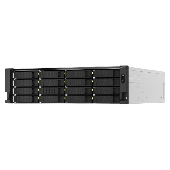 QNAP TS-H2287XU-RP-E2336-32G NAS Rack (3 U) Intel Xeon E E-2336 32 Go DDR4 0 To QuTS hero Noir, Blanc