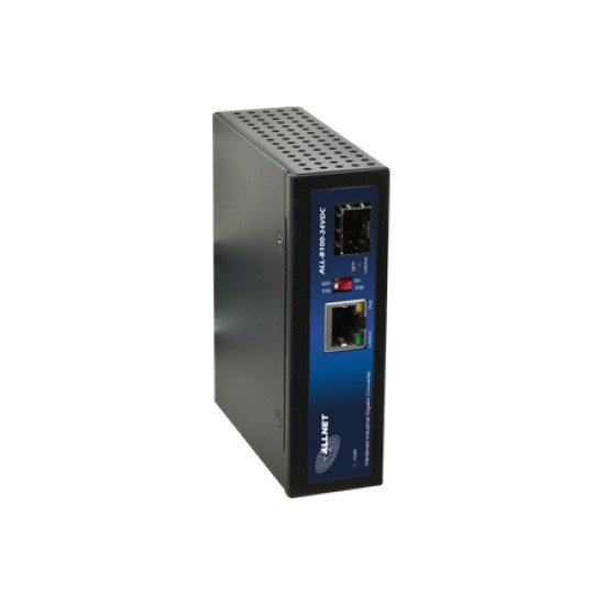 ALLNET 134035 convertisseur de support réseau 1000 Mbit/s Multimode, Monomode Noir