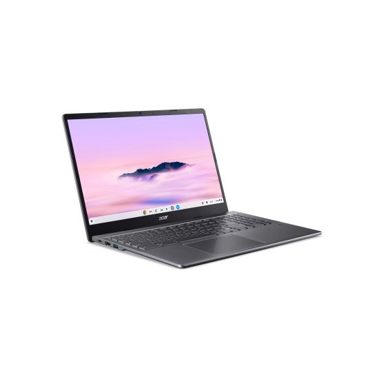 Acer Chromebook CBE595-2T-53B0 Intel Core 5 120U 39,6 cm (15.6") Écran tactile Full HD 8 Go LPDDR5x-SDRAM 256 Go SSD Wi-Fi 6 (802.11ax) ChromeOS Gris