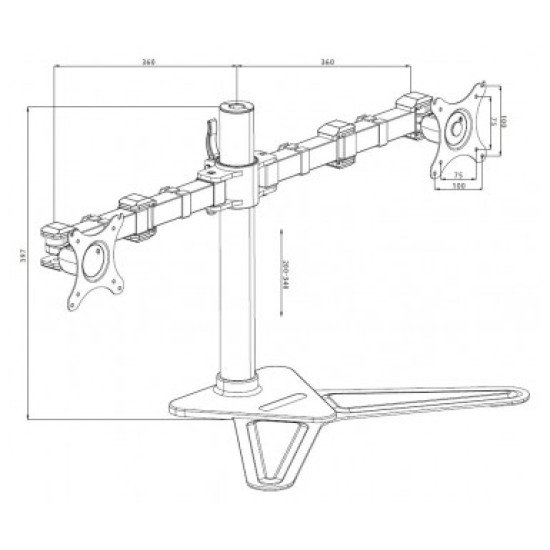 iiyama DS1002D-B1 support écran PC