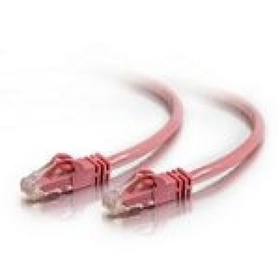 C2G Cat6 550MHz Snagless Patch Cable 2m câble de réseau Rose