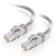 C2G 20m Cat6 550MHz Snagless Patch Cable câble de réseau Gris U/UTP (UTP)