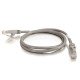 C2G 20m Cat6 550MHz Snagless Patch Cable câble de réseau Gris U/UTP (UTP)