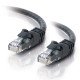 C2G 20m Cat6 Patch Cable câble de réseau Noir U/UTP (UTP)