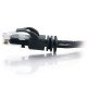 C2G 20m Cat6 Patch Cable câble de réseau Noir U/UTP (UTP)