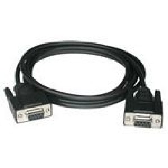 C2G 3m DB9 F/F Modem Cable câble de réseau Noir