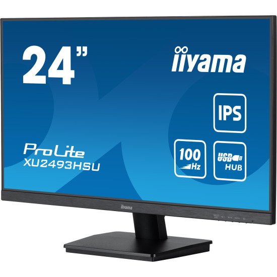 iiyama ProLite XU2493HSU-B7 écran PC 60,5 cm (23.8") 1920 x 1080 pixels Full HD LED Noir