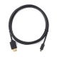 Ugreen 30104 câble HDMI 3 m HDMI Type D (Micro) HDMI Type A (Standard) Noir