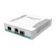 Mikrotik CRS106-1C-5S commutateur réseau Gigabit Ethernet (10/100/1000) Connexion Ethernet POE Blanc