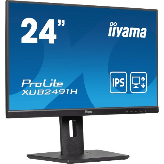 iiyama ProLite XUB2491H-B1 écran PC 60,5 cm (23.8") 1920 x 1080 pixels Full HD LED Noir