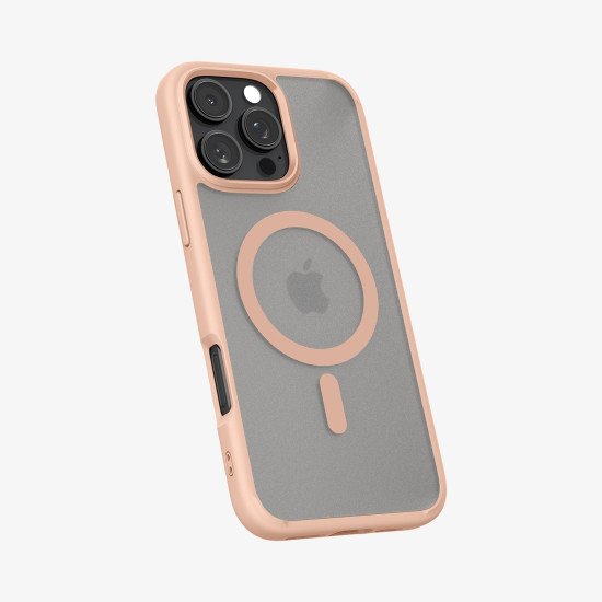 Spigen Ultra Hybrid (MagFit) coque de protection pour téléphones portables 17,5 cm (6.9") Housse Rose, Transparent