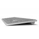 Microsoft 3YJ-00007 clavier pour téléphones portables Néerlandais Gris Bluetooth