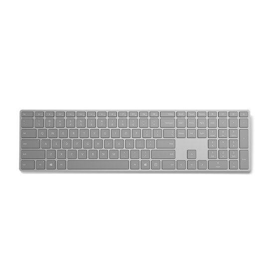 Microsoft 3YJ-00007 clavier pour téléphones portables Néerlandais Gris Bluetooth