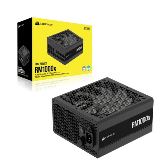 Corsair RM1000x unité d'alimentation d'énergie 1000 W 24-pin ATX ATX Noir