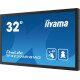 iiyama TF3239AS-B1AG affichage de messages Écran plat de signalisation numérique 80 cm (31.5") LED 500 cd/m² 2.4K Ultra HD Noir Écran tactile Intégré dans le processeur Android 24/7