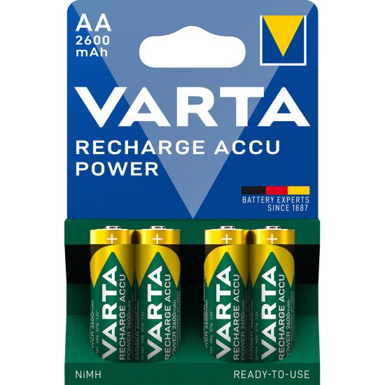 Varta 05716 Batterie rechargeable AA Hybrides nickel-métal (NiMH)